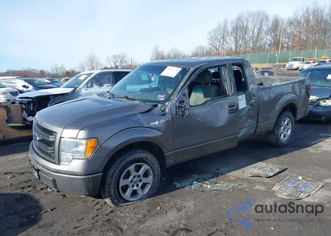 2014 Ford F-150 Stx z USA, uszkodzony, nr VIN 1FTEX1EM4EFC23360